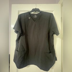 Cherokee-INFINITY BLACK SCRUB TOP